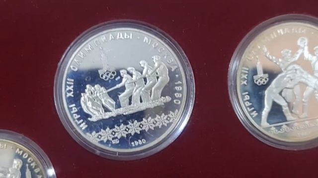 Серебряные Олимпийские рубли . Барахолка в Израиле . смотреть онлайн