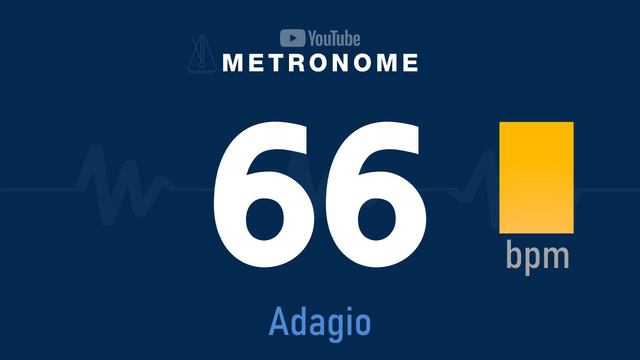 Metronome 66 bpm смотреть онлайн