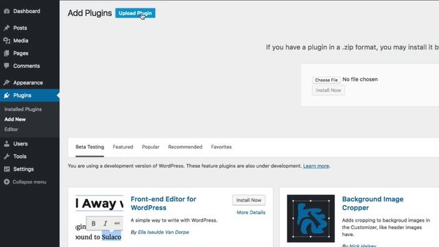 How to Upload and Activate a Plugin Zip File in WordPress смотреть онлайн