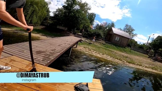 ТРЮКИ в ВОДУ На Самокате ПРИ Бабуле смотреть онлайн