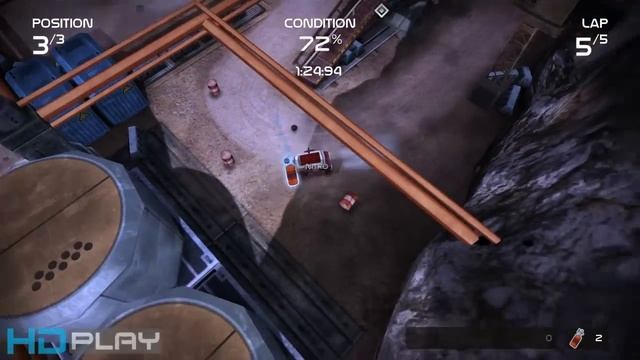 Death Rally - Gameplay #4 PC | HD (Gatling Gun in Action) смотреть онлайн