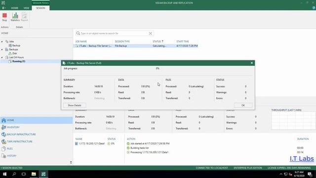 Create job Backup & Restore File Share (SMB) - Veeam Backup & Replication 10 смотреть онлайн