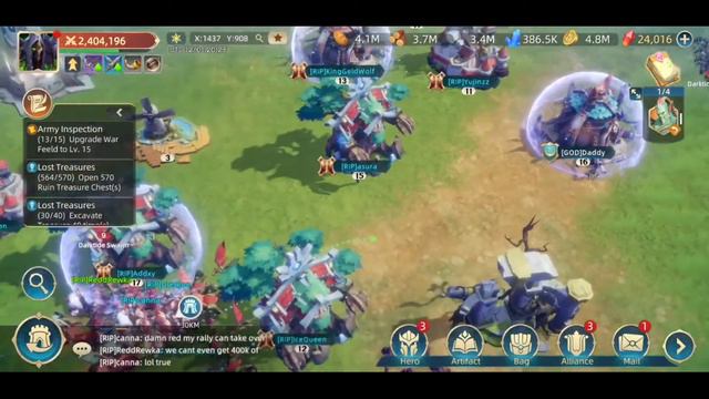 Rallying a 3.2m StrongHold! Game of Legends Rise of Champions war/pvp/battle смотреть онлайн