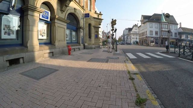 STREET VIEW in St. Louis im Elsaß in FRANCE смотреть онлайн