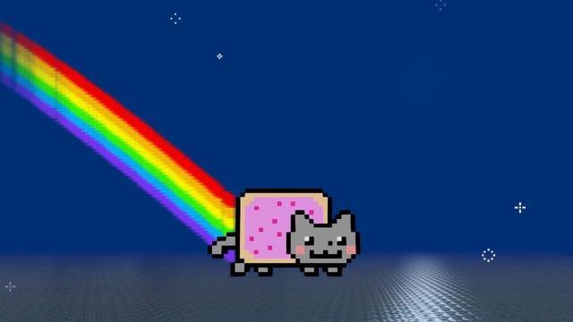 Nyan Cat Adventure in Cloud Party - Interactive 3D смотреть онлайн