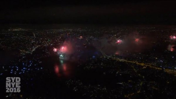 Новогодний фейерверк в Сиднее, Австралия 2016. Allvideo.