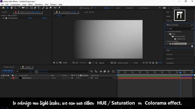 How to Make Light Leaks Overlay in After Effects - After Effects Tutorial (No Third Party Plugin) смотреть онлайн