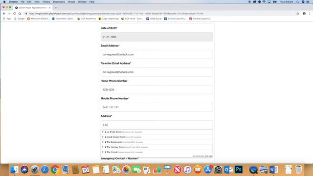 Central Coast Football - 2019 Self Registration Walk-through - Registering yourself смотреть онлайн
