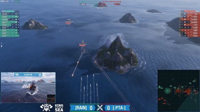 World of Warships - King of the Sea XV - Day 9: Int'l Finals - Grand Final: PTA v RAIN, Game 1 смотреть онлайн
