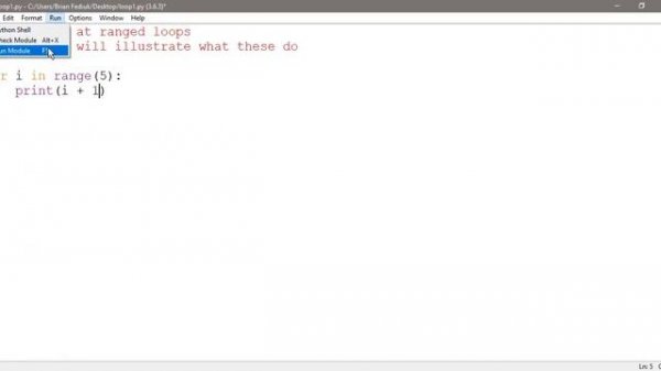 Python Tutorial: Ranged Loops (for i in range)