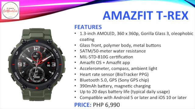 2020 Best Budget Smartwatches (109) I Philippines I Specs & Price List смотреть онлайн