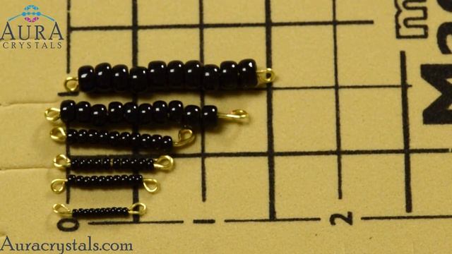 Seed Bead Size Comparison смотреть онлайн