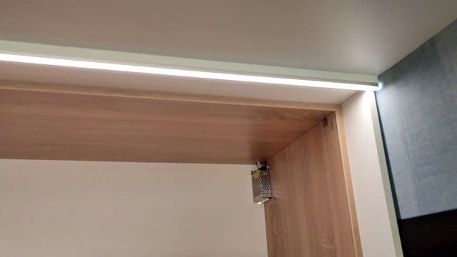 установка шкафа купе под натяжной потолок один из вариантов ) furniture смотреть онлайн
