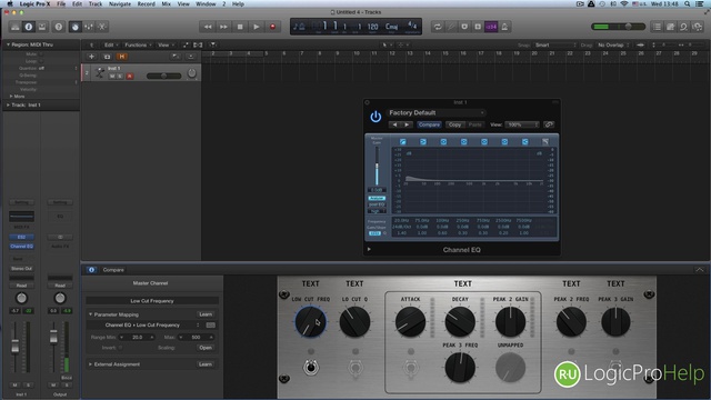 Logic Pro X краткий обзор Smart Controls смотреть онлайн