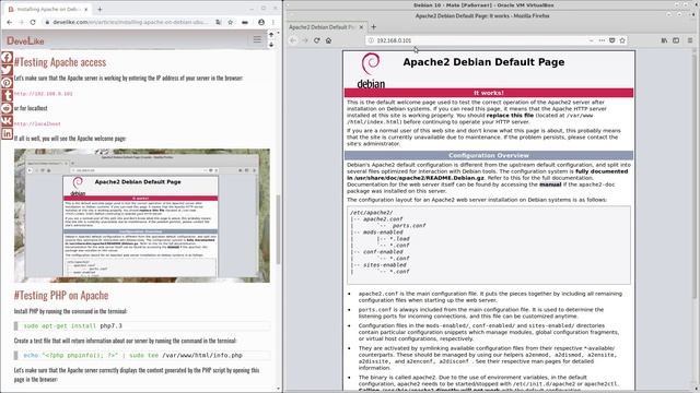 Installing Apache on Debian/Ubuntu смотреть онлайн