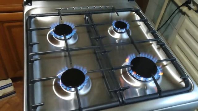 Обзор на газовую плиту Gefest 5100 03 004 (нержавейка) смотреть онлайн