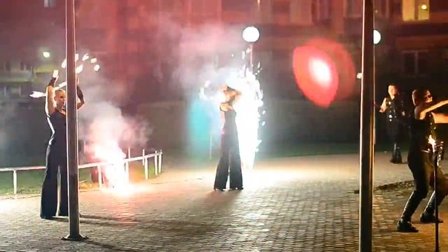 Фаер шоу на свадьбу,юбилей,корпоратив в Оренбурге. Тел. 28-80-34 смотреть онлайн