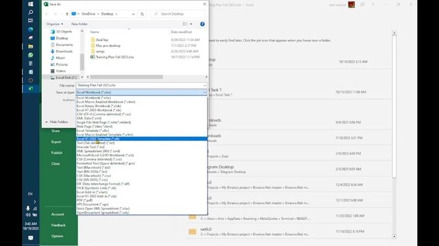 Save workbooks in alternative file formats смотреть онлайн