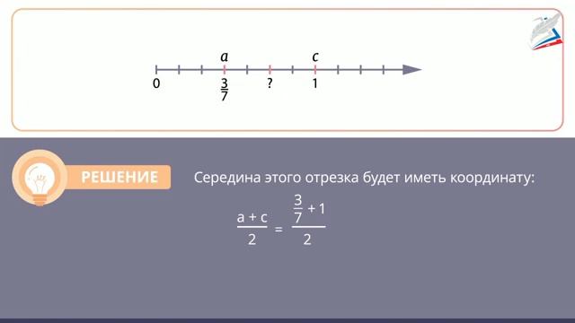 Представление дробей на координатном луче.5 класс смотреть онлайн