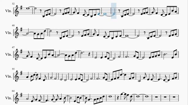 Violin Sheet Music: How to play You Say Run (My Hero Academia) by Yuki Hayashi смотреть онлайн