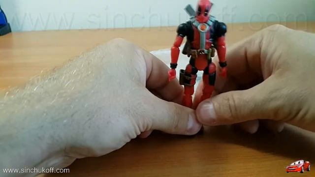 ДЭДПУЛ - распаковка игрушки, action figure Deadpool 3,75 inch смотреть онлайн