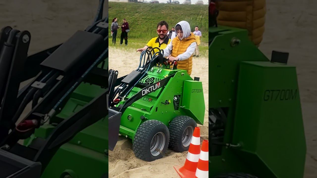 Гонки на погрузчиках без прав!!! Кто справится с управлением Диктум? смотреть онлайн