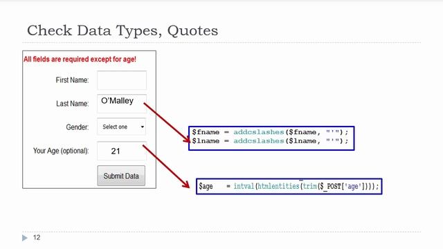 PHP / MySQL Course 13 - Inserting, Updating, and Deleting Data in the Dabatase смотреть онлайн