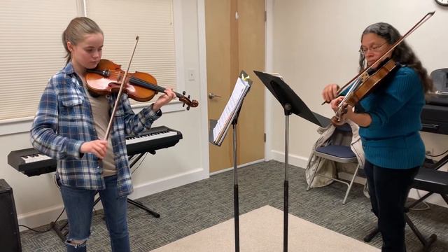 Abby Andrews - 12 Duets K. 487 for Violin and Viola by Mozart - Violin part смотреть онлайн