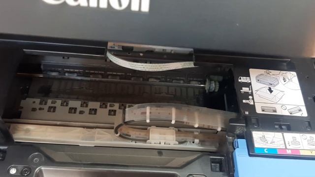 حل مشكلة خطأ ضهور أرقام E156 ورقم 6يكون غير كامل ومقطوع في طابعة كانون جي 3411 смотреть онлайн