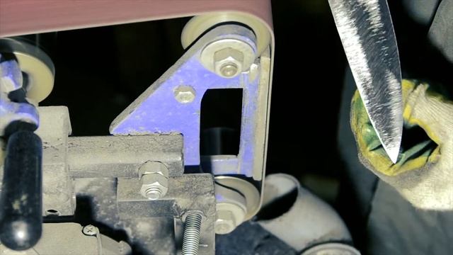 Ковка на гидравлическом прессе двух кухонных ножей из Х12Ф1 смотреть онлайн