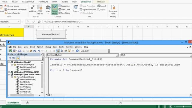 VBA to Create New Sheets based on a List - Excel VBA Example by Exceldestination смотреть онлайн