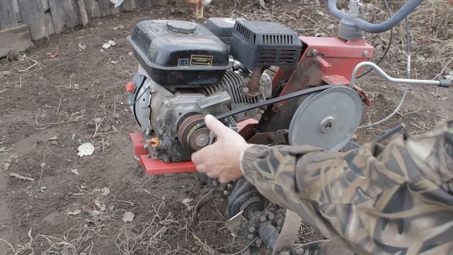 Ремонт сцепления мотоблока. Замена ремня.