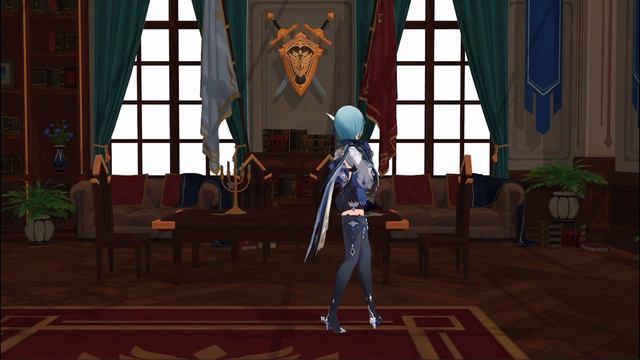 【MMD】Eula | Genshin Impact【video on channel】 смотреть онлайн