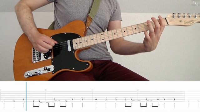 Judas Priest - Breaking The Law Intro Guitar Riff (with Tabs) смотреть онлайн