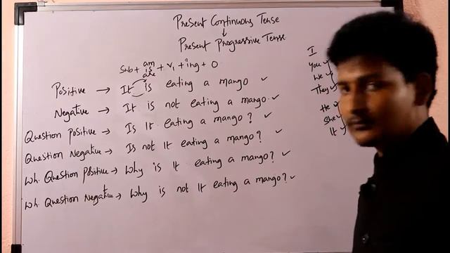 PRESENT CONTINUOUS TENSE WITH SUBJECT IT смотреть онлайн