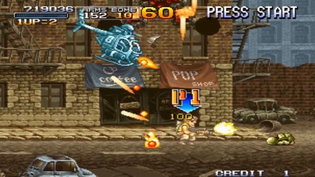 Los marcianos llegaron ya| Metal Slug 2 смотреть онлайн