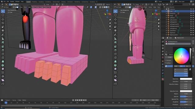 Custom ANIMATRONIC in BLENDER for ROBLOX STUDIO | begginers tutorial blender part 03 смотреть онлайн