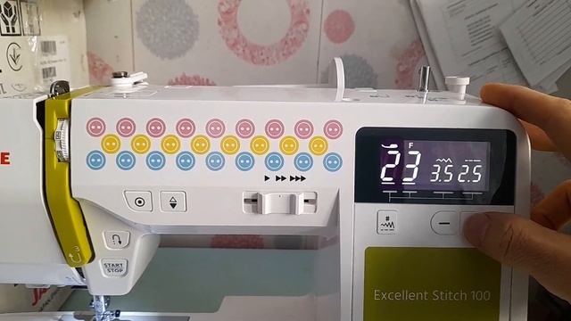 Швейная машина Janome Excellent Stitch 100 смотреть онлайн