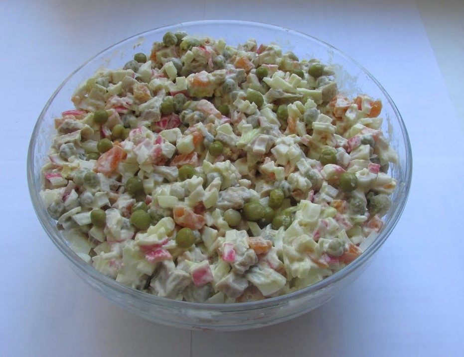 ОЧЕНЬ ПРОСТОЙ И ВКУСНЫЙ САЛАТ "КРАБЁНОК", КОТОРЫЙ ПОНРАВИТСЯ АБСОЛЮТНО ВСЕМ! смотреть онлайн
