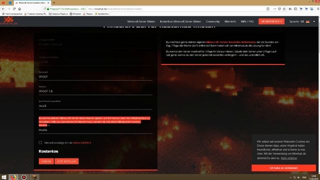 Как создать свой сервер minecraft с бесплатным хостингом через Minehub в 2019году #1 смотреть онлайн
