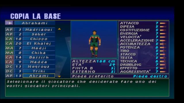 statistiche dei giocatori del marocco su iss pro evolution soccer смотреть онлайн