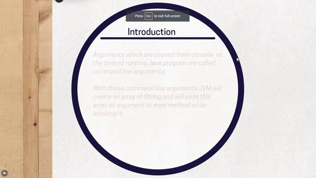 Lecture-20 Command line arguments in Java смотреть онлайн