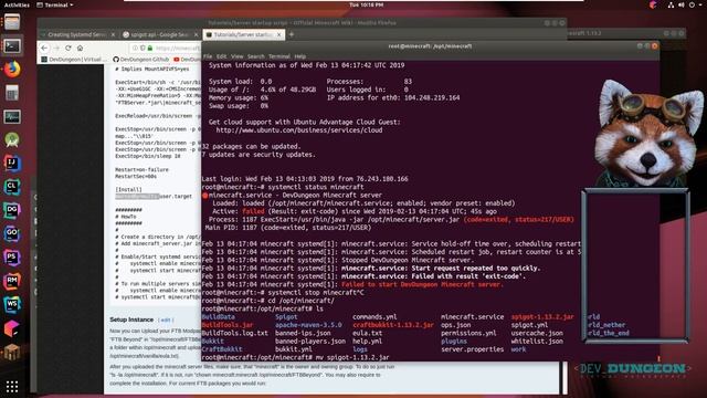 Live Coding: Custom Minecraft server and plugin setup (Day 0) смотреть онлайн
