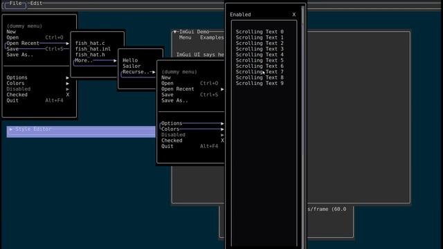 Dear IMGUI Console rendering prototype -- Progress update смотреть онлайн