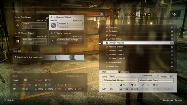 Final Fantasy XV: Comrades - Ultimate "Firaga" Spell (Crimson Flashes Daggers Guide + Hunt Gameplay смотреть онлайн