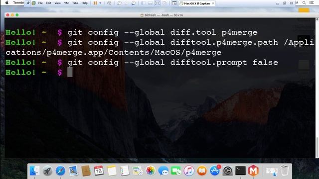 066 Configuring Git Diff and Merge tool p4merge for Mac Lab смотреть онлайн