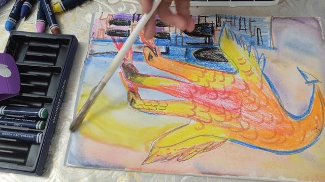 закрашивание фона акварелью смотреть онлайн