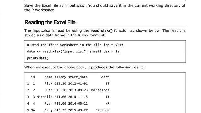 lecture 3_R package, Reading and writing operation (xls,xml,csv,webdata,json,mysql) смотреть онлайн