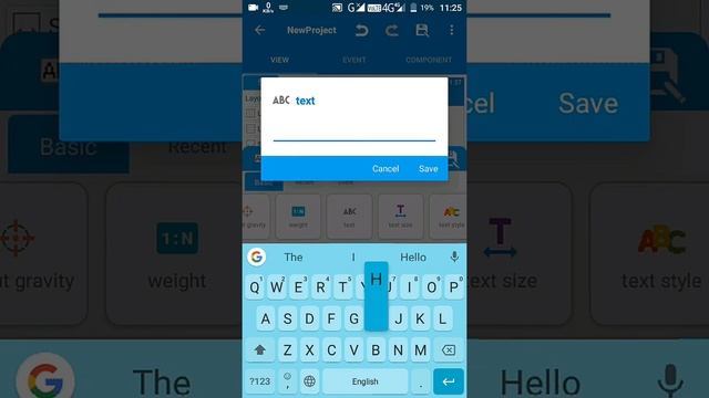Tutorial 1 : Hello World Android App using Sketchware Application смотреть онлайн