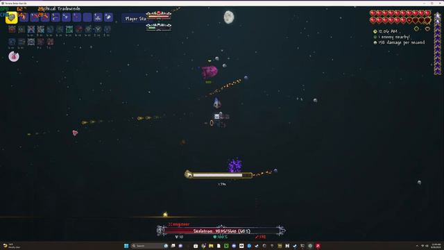 Terraria Calamity Skeletron fight (Death/Master Mode) смотреть онлайн